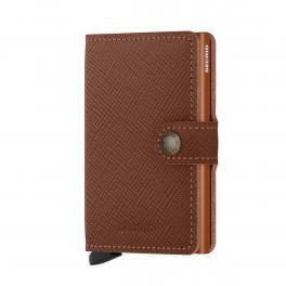 Secrid Miniwallet Saffiano RFID Caramel - 1