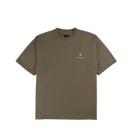 SNOW New Standard Logo T-Shirt Dark Beige - 1