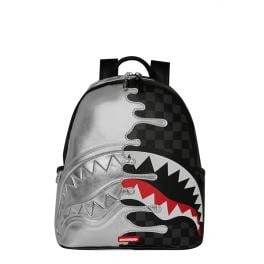 Sprayground Zaino Small Silver Side Drip Savage Limited Edition - 1