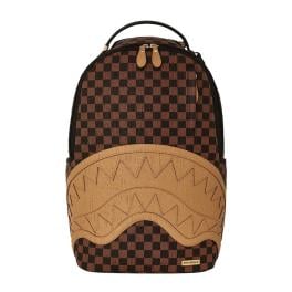 Sprayground Zaino Embossed Check Borwn Limited Edition - 1