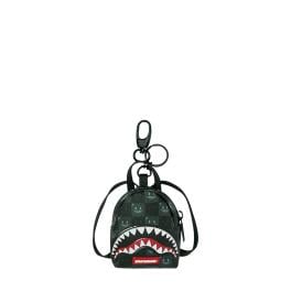 Sprayground Portachiavi Sharks In Paris WTF Bubble Black Check Limited Edition - 1