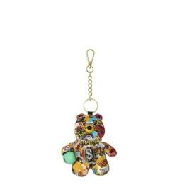Sprayground Portachiavi Magazine Collage Bear Limited Edition - 1