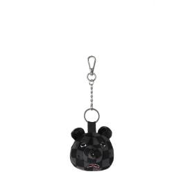 Sprayground Portachiavi Grey Checker Bear Head Limited Edition - 1