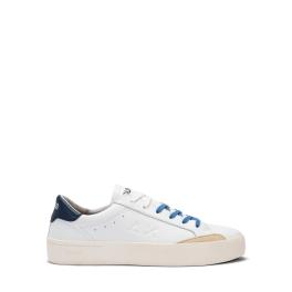 Sun68 Sneakers Street Leather Bianco Navy Blue - 1