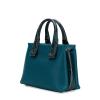 Borsa a mano Rollins Small in pelle - LUXE/TEAL