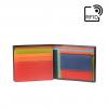 Portafogli  Uomo  Colorful - RFID Tullio - Nero