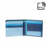 Portafogli  Uomo  Colorful - RFID Tullio - Blu
