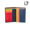 Portafogli  Uomo  Colorful - RFID Tiberio - Nero