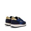 Sneakers Ally Gold Navy Blue - 3