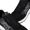 Sneakers in mesh con suola maxi Black - 4