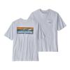 Patagonia T-Shirt Boardshirt Logo Pocket Responsibili-Tee® White - 1