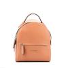 Soft Leather Mini Backpack Clementine - 1