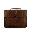 AEMI Leather briefcase with laptop sleeve - 1