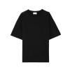 Amish T-Shirt micrologo Washed Black - 1