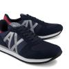 Armani Exchange Sneakers in mesh con inserti in suede - 4