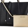 Armani Exchange Shopping Bag Reversibile Black Gold - 4
