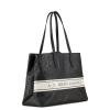 Armani Exchange Shopping Bag Black White - 2