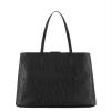 Armani Exchange Shopping Bag Black White - 3