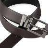 Armani Exchange Cintura reversibile in pelle Black Dark Brown 30 mm - 3