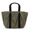 Borbonese Shopping Bag Large in Nylon Riciclato OP Naturale Nero - 3