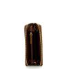 Borbonese Portafoglio Large RFID Zip Around in Nylon Riciclato Beige Marrone - 3