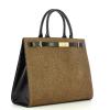 Borbonese Borsa a mano Out O Office Large OP Naturale Nero - 2