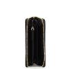 Borbonese Portafoglio RFID in Nylon Riciclato Zip Around Dark Black - 3