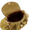Borbonese Borsa a tracolla New Dunette Medium in suede OP Naturale - 5