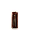 Borbonese Portafoglio Large in tela rivestita Zip Around Sabbia Terracotta - 3