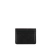 Cardholder Edge pebbled leather-BLACK-UN