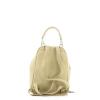 Leonie leather backpack-BEIGE-UN