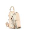 Leonie leather backpack-ROSE/GOLD-UN