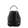 Leonie Mini Leather Backpack-NOIR-UN