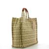 Coccinelle Borsa a mano Never Without Jacquard Multicolor Natural Caramel - 2