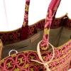 Coccinelle Borsa a mano Never Without Monogram Large Multicolor Pulp Pink Garnet Red - 5