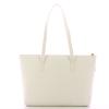Coccinelle Shopping Bag Gleen Medium Brillant White - 3