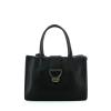 Leather Handbag-NERO-UN