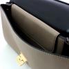 Leather Handbag-TAUPE-UN