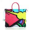Transformable Handbag Fuxia Giallo Multicolor L-UN-UN