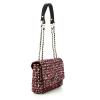 Guess Borsa a spalla convertibile Cessily Tweed Beet Red Multi - 2