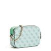 Guess Tracollina due comparti Cathleen 4G Logo Green - 2