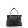 Carryall Lou Quilted in Leather-BLA-UN