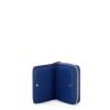 Iuntoo Mini Portafoglio Due comparti in pelle Armonia Bluette - 3