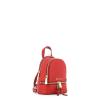 Rhea Mini Leather Backpack-BRIGHT/RED-UN