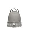 Michael Kors Rhea Medium Studded Leather Backpack - 1