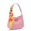 La Carrie Hobo Bag Small Gloss Pink - 2