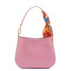 La Carrie Hobo Bag Small Gloss Pink - 3