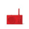 LEXO Tykho 3 Speaker Bluetooth® con radio Rosso - 1
