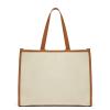 Liu Jo Shopping Bag in canvass Caramello - 3