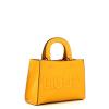 Liu Jo Mini Borsa a mano con logo Mineral Yellow - 2